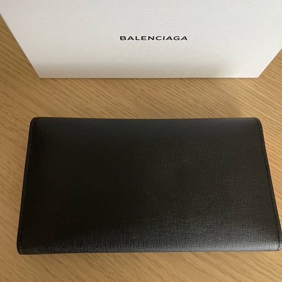 Balenciaga Flap Leather Wallet - Picture 8 of 10